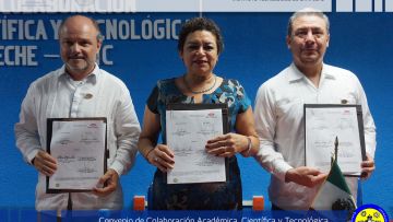 Firma de Convenio - Marco de colaboración académica, científica y tecnológica entre la CMIC y el IT Campeche