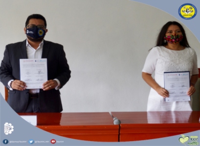 Firma de Convenio de Marco de Colaboración Académica, Científica y Tecnológica con la Universidad Tecnológica de Calakmul