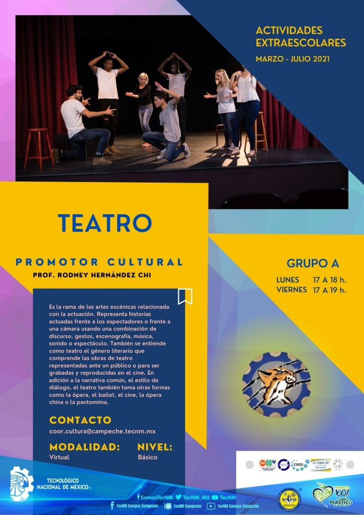 TALLERES EXTRAESCOLARES MARZO – JULIO 2021