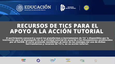 Clausura del curso: recursos de TIC's para el apoyo a la acción tutorial