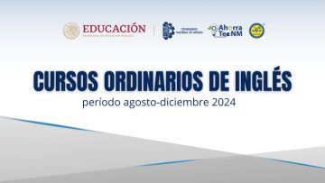 CURSOS ORDINARIOS DE INGLÉS AGOSTO-DICIEMBRE 2024