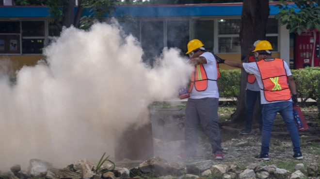 SIMULACRO CONMEMORATIVO DEL 19 DE SEPTIEMBRE DE 2024