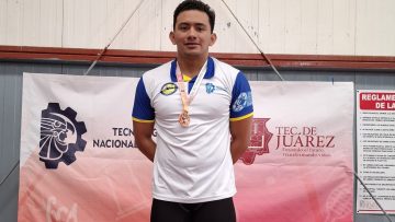 ESTUDIANTE OBTIENE TERCER LUGAR EN LA RAMA DE 100 METROS EN ESTILO MARIPOSA EN EL LXVI ENCUENTRO NACIONAL DEPORTIVO