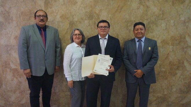 ACTO DE RECEPCIÓN PROFESIONAL DEL C.JAVIER ALBERTO QUEN CHAN