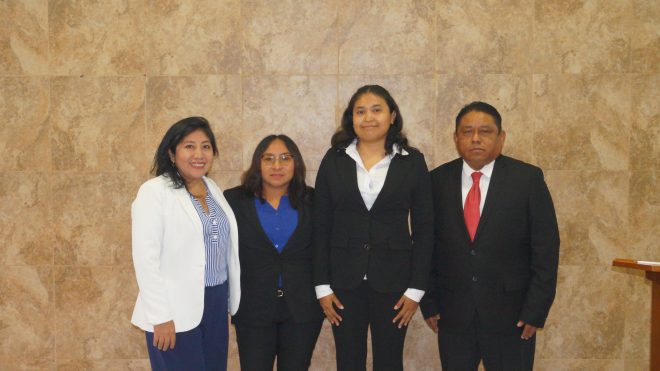 ACTO DE RECEPCIÓN PROFESIONAL DE LA C. BIANCA ASUNCIÓN ROMERO KU