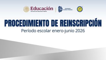 PROCEDIMIENTO DE REINSCRIPCIÓN PARA EL PERÍODO ENERO - JUNIO 2026