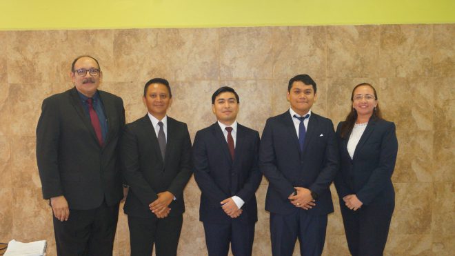 ACTO DE RECEPCIÓN PROFESIONAL DE DAVID ROMÁN HERNÁNDEZ OLIVARES Y WILLIAM DAVID CHAN MEDINA