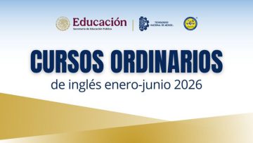CURSOS ORDINARIOS DE INGLÉS ENERO-JUNIO 2026
