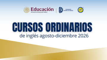 CURSOS ORDINARIOS DE INGLÉS AGOSTO-DICIEMBRE 2026