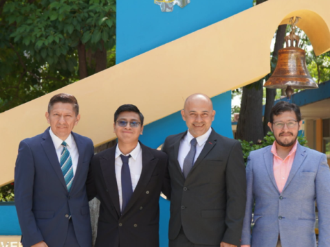 ACTO DE RECEPCIÓN PROFESIONAL DEL C. DAVID FRANCISCO CAN LARA