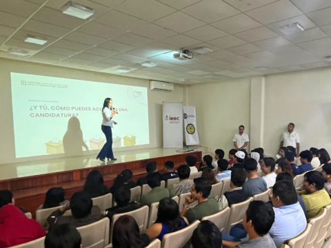 PLÁTICA INFORMATIVA ¿Y TÚ, CÓMO PUEDES ACCEDER A UNA CANDIDATURA?