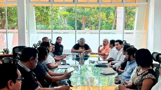 REUNIÓN DE TRABAJO CON PERSONAL DIRECTIVO DEL TECNM CAMPECHE